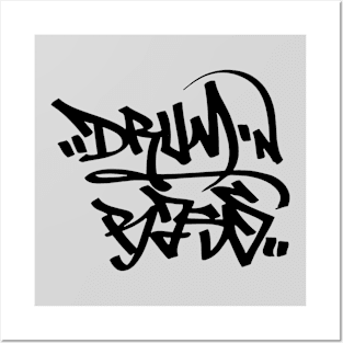 Drum N Bass Graffiti Posters and Art